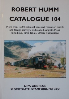 Catalogue 104 - Railway Books